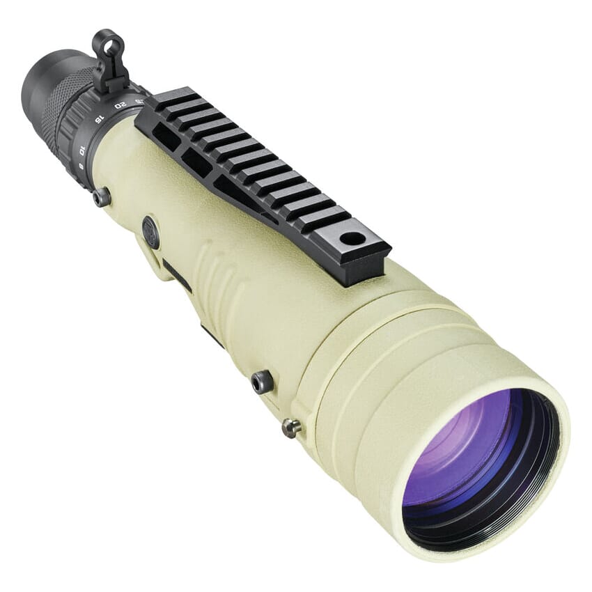 Bushnell Elite Tactical 8-40x60mm LMSS2 H322 FDE Spotting Scope ET884060H