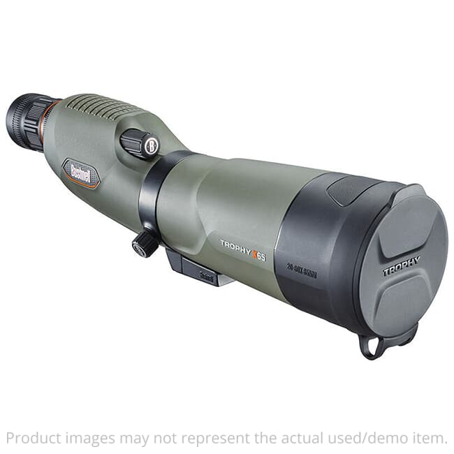 Bushnell USED Trophy Xtreme 20-60x65 Green Porro FMC WP Spotting Scope w/WP Hard Case 886520 Excellent Condition USED7509