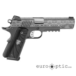 Cabot - The Ultimate Bedside Tactical Government 5" Ebony Fibonacci Grips Low Mount Adjustable Rear Sight Tritium Pistol