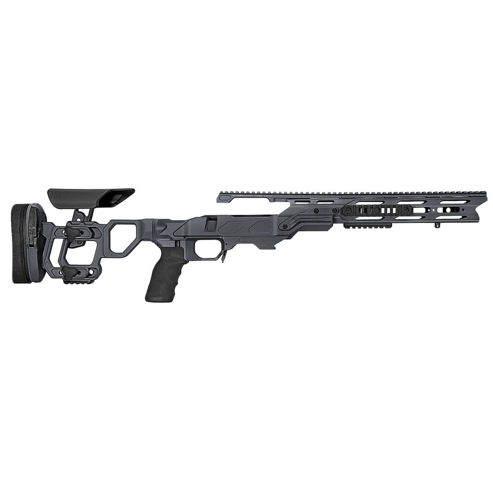 Cadex Defense Field Tactical Sniper Grey Rem 700 SA Skeleton Fixed 20 MOA for DSSF 3.055" Chassis STKFT-REM-RH-SA-B-20-B-GRY
