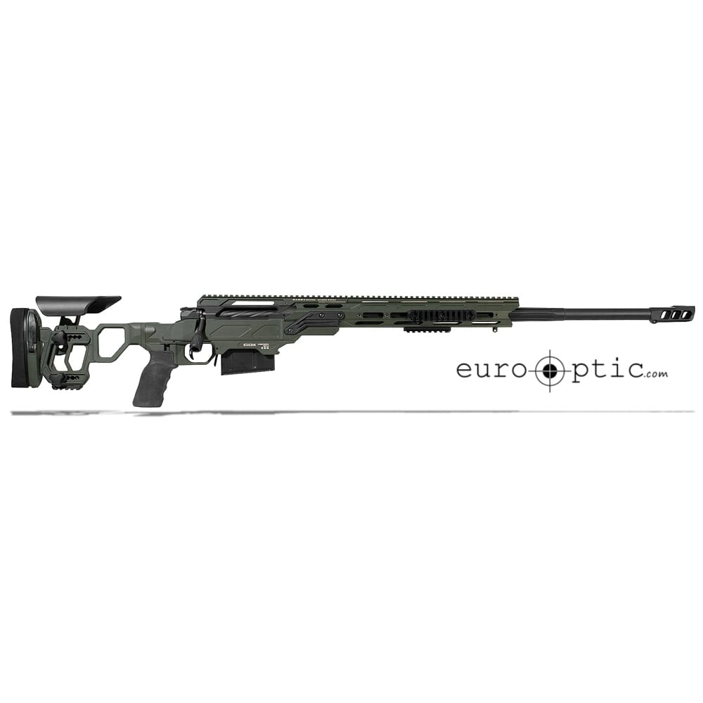 Cadex Patriot Tac .338 LM 27" OD Green Rifle CDX33-TAC-338-27