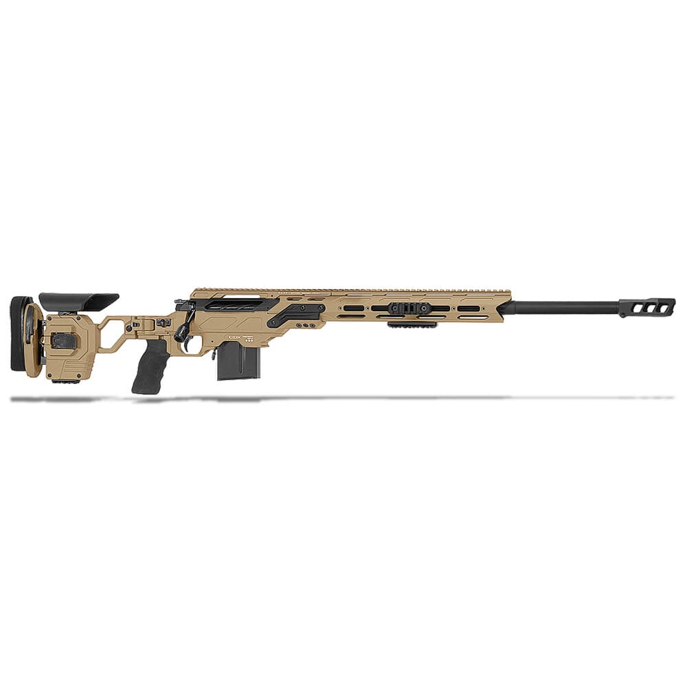 Cadex Defense CDX-30 LITE 6 Creedmoor 24&quot; 1:7.5&quot; Bbl Hybrid Tan/Blk Rifle w/MX1 MB CDX30-LITE-6CM-24-BR20-D2A1N-HTB