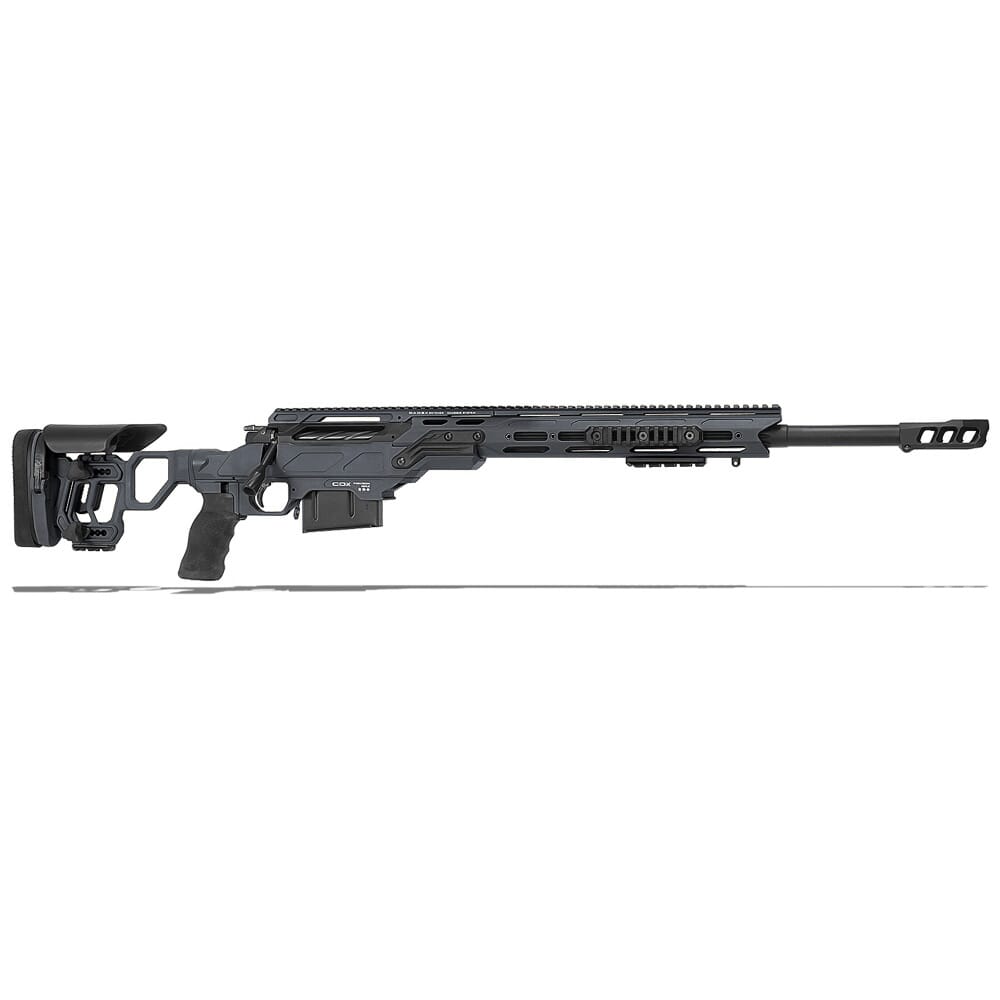 Cadex Defense Guardian Tac Sniper Grey/Black 6.5 Creedmoor 24" 20 MOA Skeleton Rifle CDX30-TAC-6.5-24-B-MB-HGB