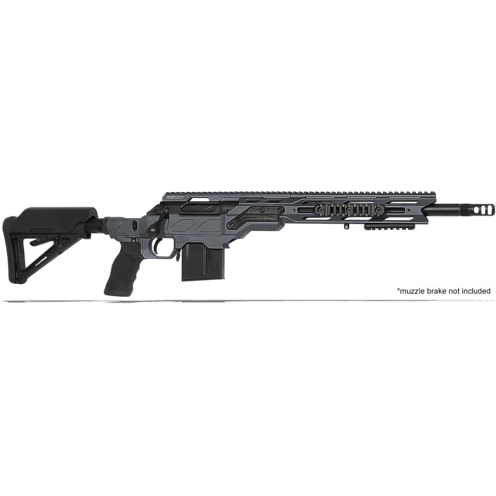 Cadex Defense R7 C.O.P.S. (Takedown) Sniper Grey/Black 308 Win 16.5" 20 MOA Standard Rifle CDXR7-COPS-308-165-R-MB-HGB