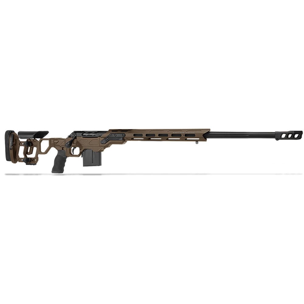 Cadex Defense CDX-R7 FCP (Field Comp) LA .338 Lapua Mag 27&quot; 1:9.5&quot; Bbl Skele-Stock Hybrid SSV/Blk Rifle w/MX1 MB CDXR7-FCP-338-27-BS30-D2D3N-HSB