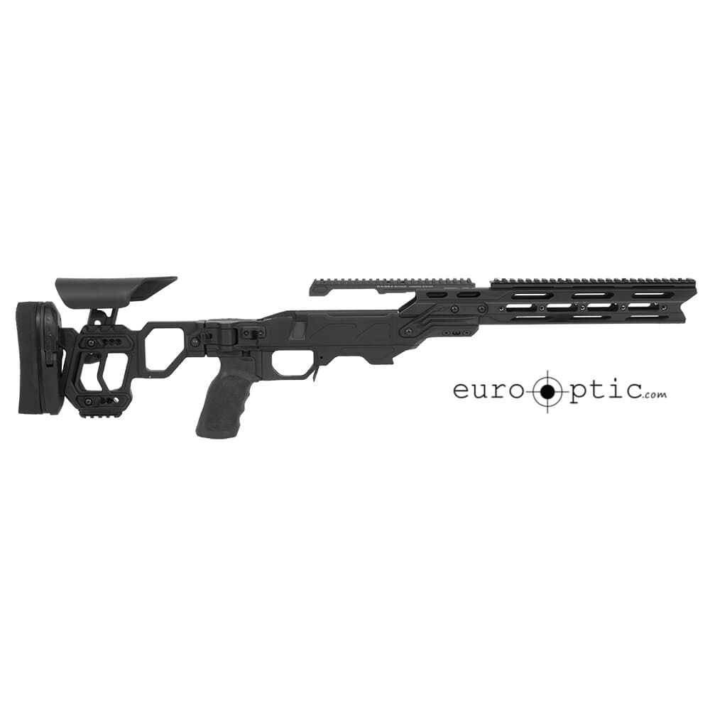 Cadex Defense Lite Strike (for Remington 700) SA Skeleton Folding 20 MOA for DSSF 3.055&quot; Black STKLT-REM-RH-SA-B-20-B-BLK