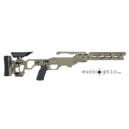 Cadex Lite Strike Chassis (for Remington 700) Short Action, Skeleton Buttstock, 20 MOA, sleeve DSSF 3.055 Tan. MPN STKLT-REM-RH-SA-TAN