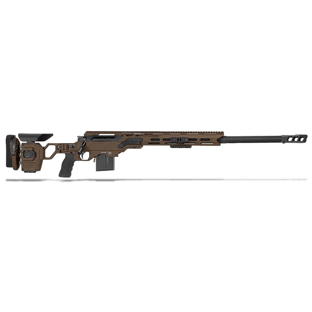 Cadex Defense CDX-33 LITE .338 Lapua Mag 27&quot; 1:9.5&quot; Bbl Hybrid SSV/Blk Rifle w/MX1 MB CDX33-LITE-338-27-BR30-D2D3N-HSB