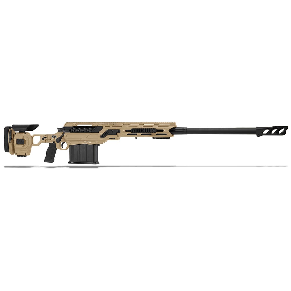 Cadex Defense CDX-50 TREMOR .50 BMG 29 1:15 Bbl Hybrid Tan/Black Rifle  w/MX1 Muzzle Brake CDX50-DUAL-50-29-BR40-D2J5N-HTB For Sale! 