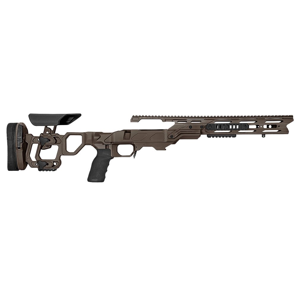 Cadex Defense Field Tactical Stealth Shadow Rem 700 LA Skeleton Fixed 20 MOA #8-40 for SSSF 3.850" CIP Chassis STKFT-REM-RH-LA-B-208-E-SSV