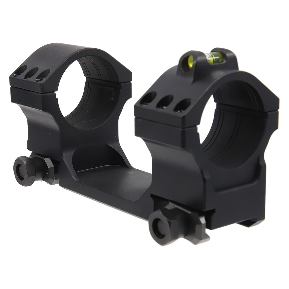 Cadex Defense Scope Ring Kit (34mm, 1.5&quot; Height, Bubble Level Top Rear, Standard Front) 1556-B34H-R234-F134