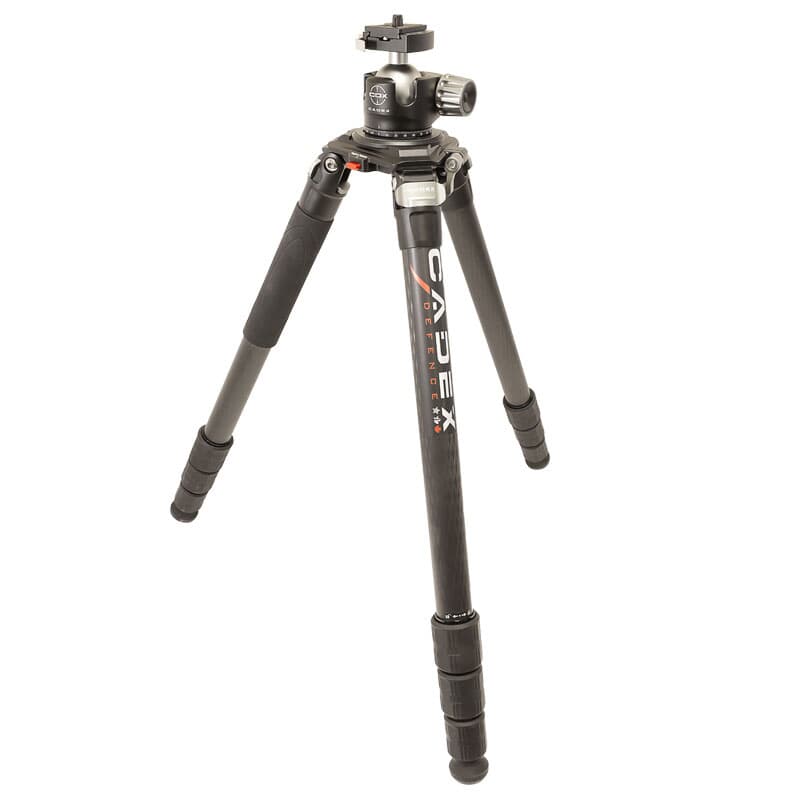 Cadex Defense Carbon Fiber Tripod w/RC2 Adapter &amp; Heavy Duty Bag CDX-TRIPOD