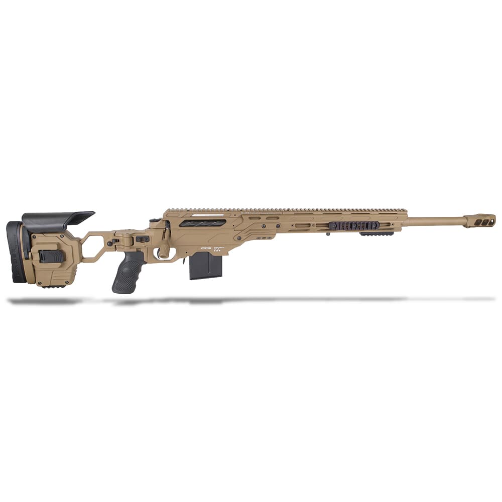 Cadex Defense CDX-30 LITE 6.5 Creedmoor 26&quot; 1:8&quot; Bbl Tan Rifle w/MX1 &amp; Tactical Bolt Knob CDX30-LITE-6.5-26-BR20-A2B1N-TAN