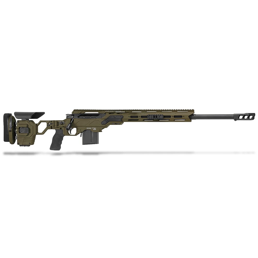 Cadex Defense Guardian Lite, 308 Win, 24" Hybrid Green/Black Rifle CDX30-LITE-308-24-HOD-FT