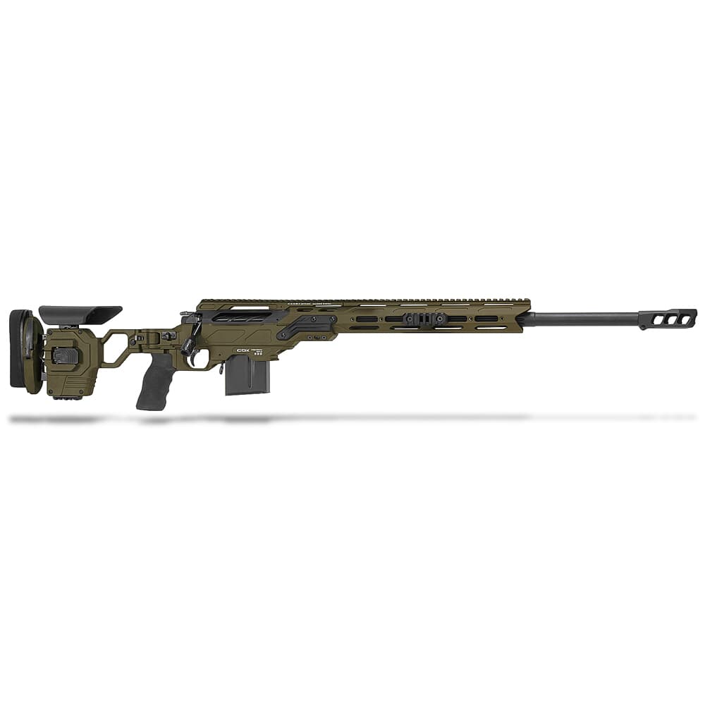Cadex Defense CDX-30 LITE .308 Win 24&quot; 1:11.25&quot; Bbl Hybrid ODG/Blk Rifle w/MX1 MB CDX30-LITE-308-24-BR20-D2F1N-HOD