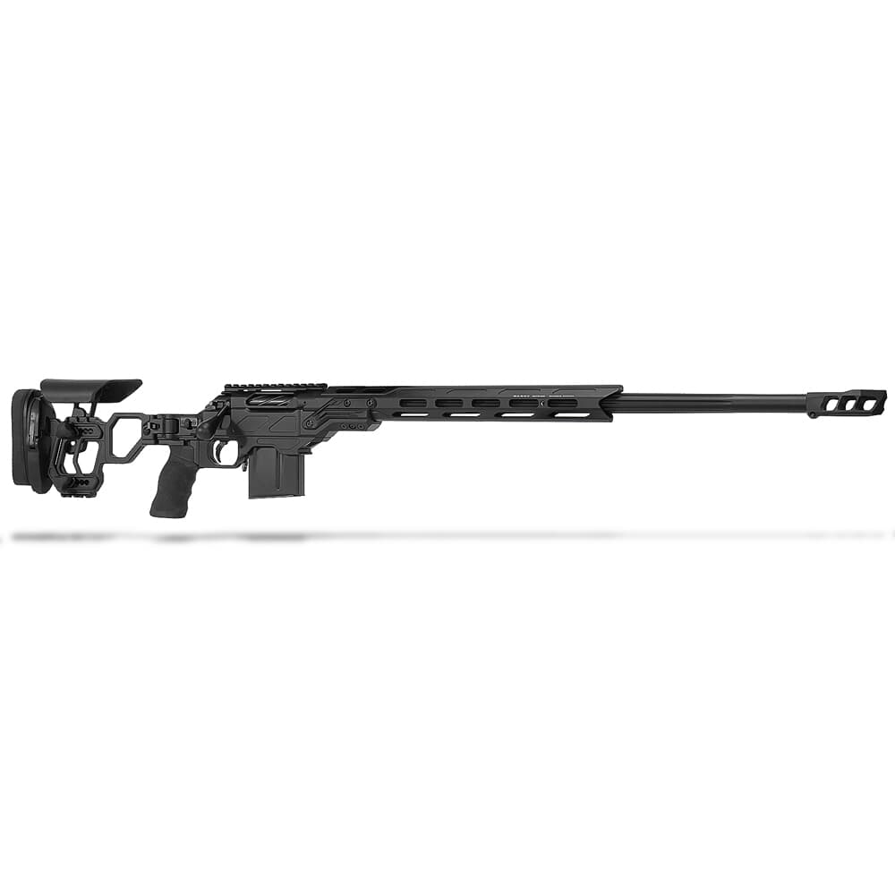 Cadex Defense CDX-R7 LCP (Lite Comp) SA 6 Creedmoor 24&quot; 1:7.5&quot; Bbl Skele-Stock Black Rifle w/MX1 MB CDXR7-LCP-6CM-24-BS20-D2A1N-BLK