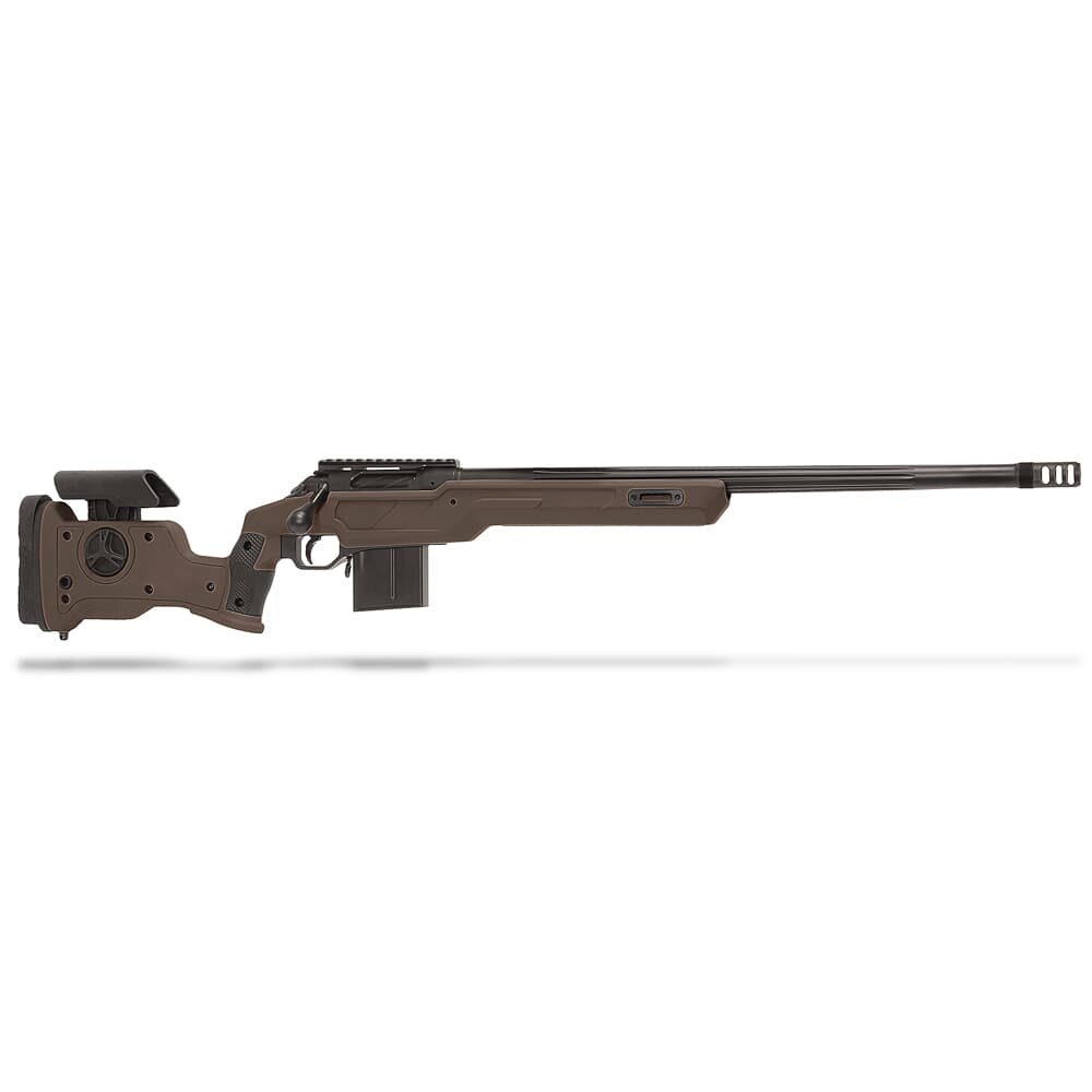 Cadex Defense CDX-R7 SHP LA .338 Lapua Mag 27&quot; 1:9.5&quot; Bbl Integrated Stock Hybrid SSV/Blk Rifle w/MX2 ST MB CDXR7-SHPD-338-27-CI30-D1D3N-HSB