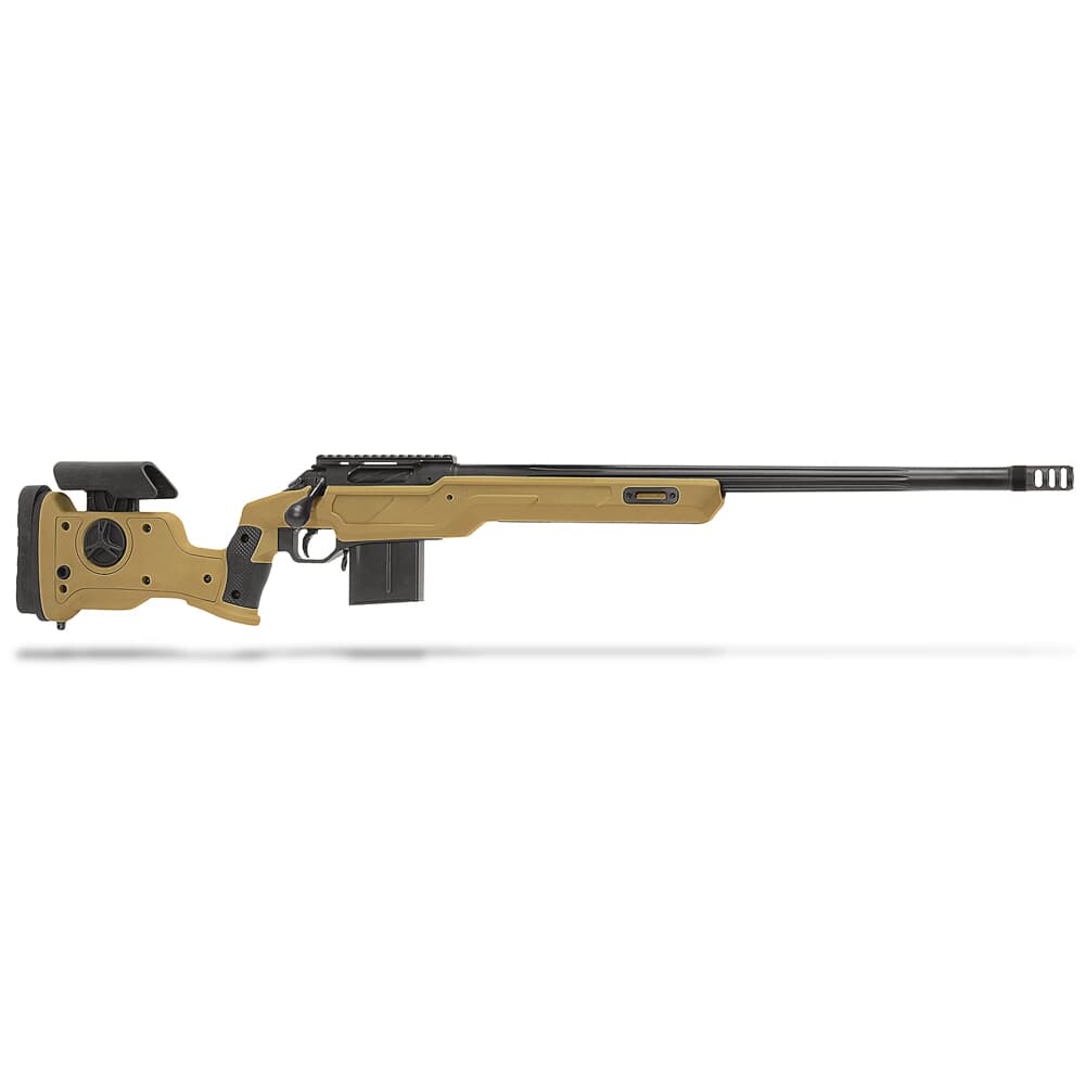 Cadex Defense CDX-R7 SHP LA .300 Norma Mag 26&quot; 1:8&quot; Bbl Integrated Stock Hybrid Tan/Blk Rifle w/MX2 ST MB CDXR7-SHPD-3NM-26-CI30-D2B1N-HTB