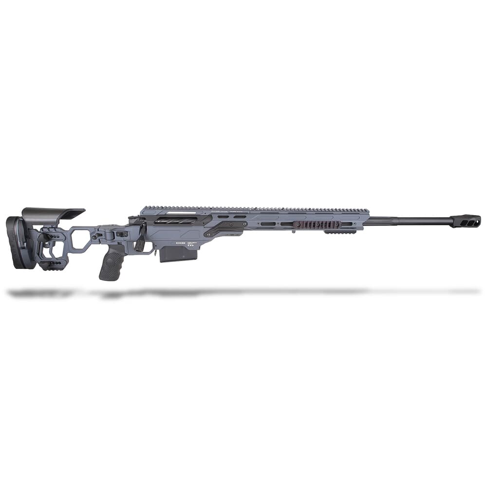 Cadex Defence CDX-33 LITE .338 Lapua 27&quot; 1:9.5&quot; Bbl Skele-Stock Hybrid Gry/Blk Rifle w/MX1 &amp; Tactical Bolt Knob CDX33-LITE-338-27-BS30-A2D3N-HGB