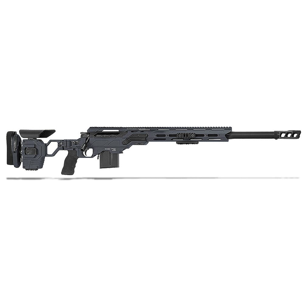 Cadex Defense Guardian Lite, 6.5 Creedmoor, 24" Hybrid Grey Black Rifle CDX30-LITE-6.5-24-HGB-FT
