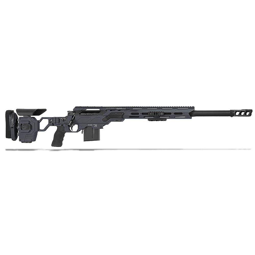 Cadex Defense CDX-30 LITE 6.5 Creedmoor 24&quot; 1:8&quot; Bbl Hybrid Gry/Blk Rifle w/MX1 MB CDX30-LITE-6.5-24-BR20-D2B1N-HGB