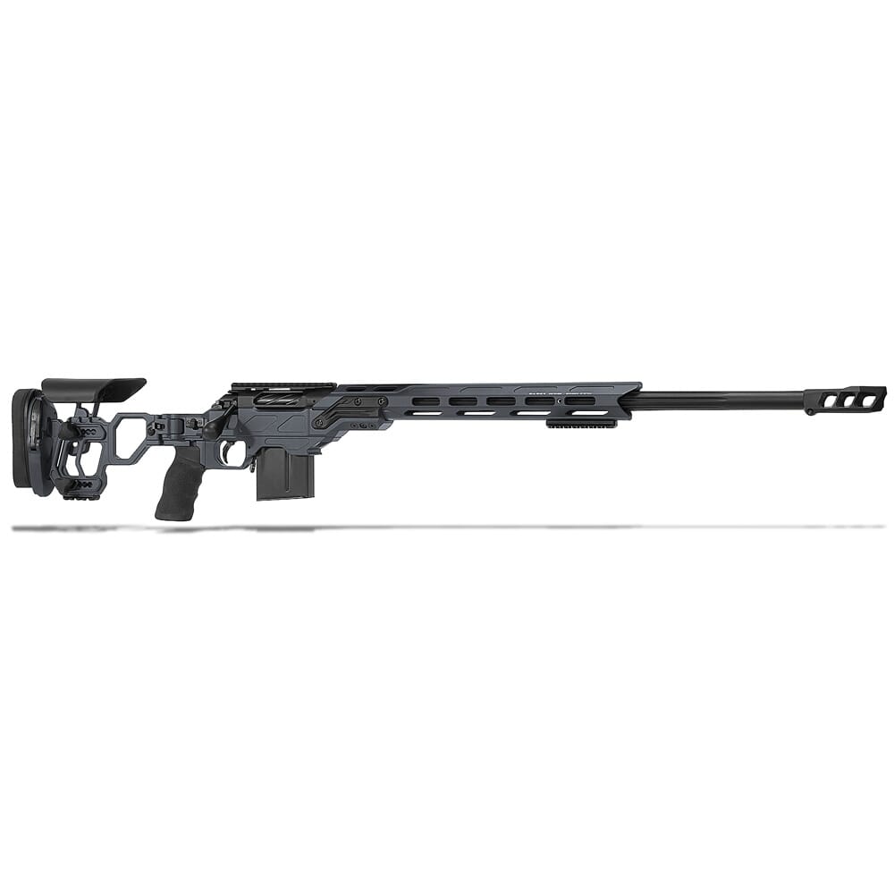 Cadex Defense R7 Lite Comp M-LOK M-LOK, 6.5 Creedmoor, 24" Hybrid Grey Black Rifle CDXR7-LCP-6.5-24-HGB-FT