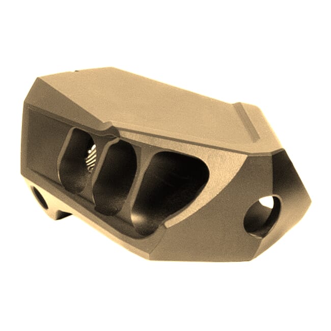 Cadex MX1 Mini Muzzle Brake Max 6.5 Cal. Tan (5/8-24 Thrd) 3850-436-TAN