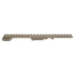 Cadex Defense Standard Receiver Top Rail 8-40 Screws Tan STK-TR-235-TAN