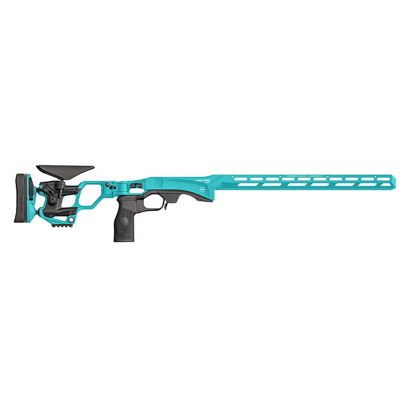 Cadex Defense Strike PRO Rem 700 SA RH PRO Folding Robin Egg's Blue Chassis STKPRO-REM-RH-SA-PNAB-EGG