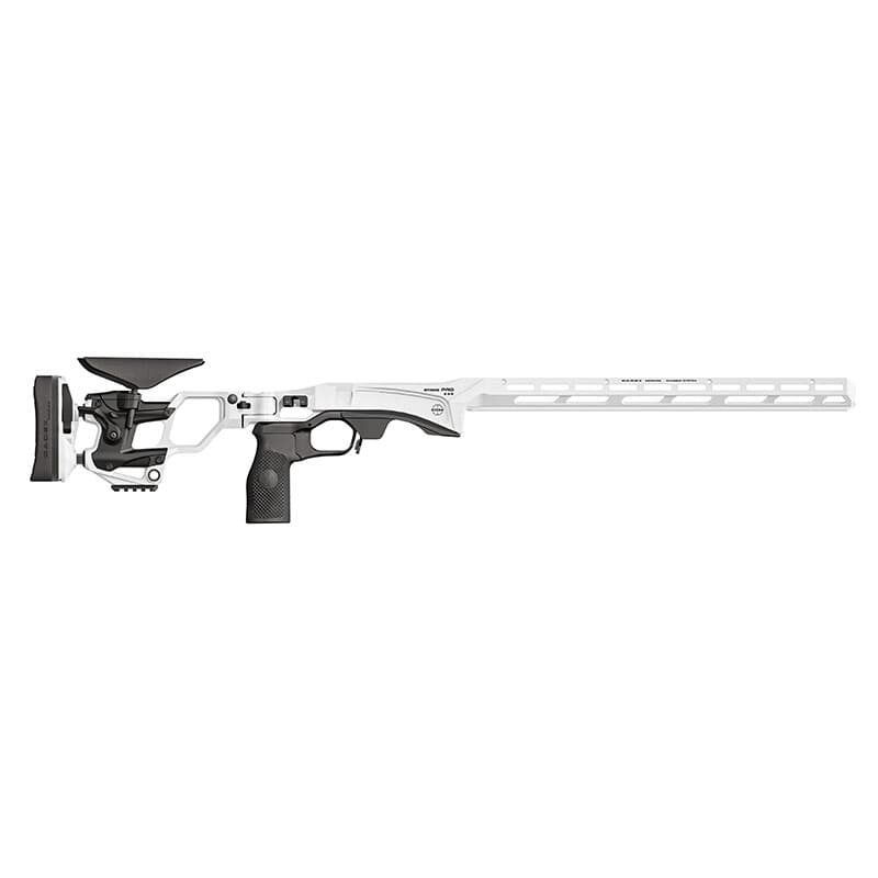 Cadex Defense Strike PRO Rem 700 SA RH Skeleton Folding Stormtrooper White Chassis STKPRO-REM-RH-SA-SNAB-WHT