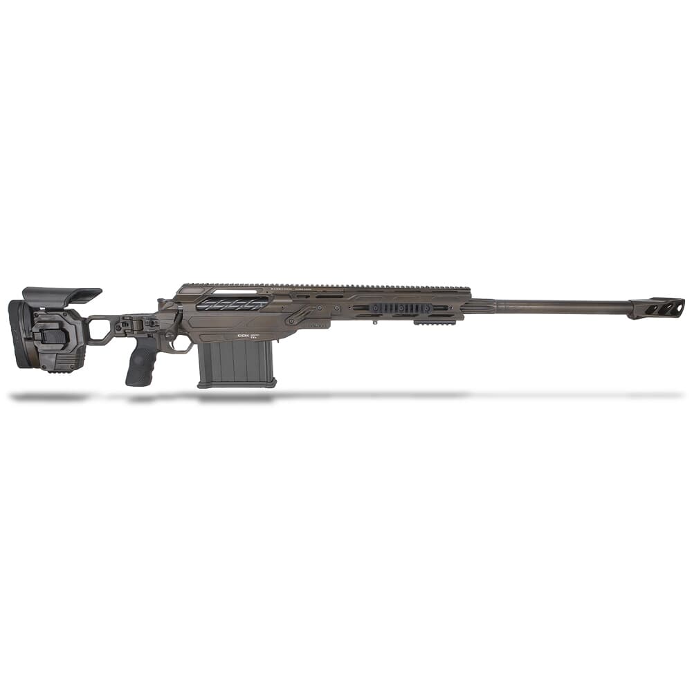 Cadex Defense Tremor .50 BMG 29&quot; 1:15&quot; Bbl Battle Worn Burnt Bronze Rifle w/Round Bolt Knob &amp; MX1 Muzzle Brake CDX50-DUAL-50-29-BR40-D2J5N-BWZ
