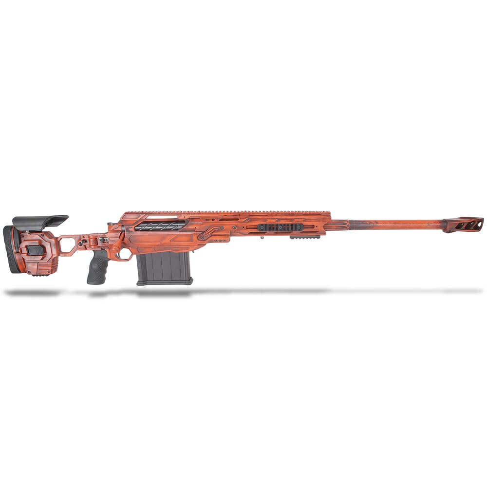 Cadex Defense Tremor .50 BMG 29&quot; 1:15&quot; Bbl 1-14 TPI Battle Worn Orange Rifle w/Round Bolt Knob &amp; MX1 Muzzle Brake CDX50-DUAL-50-29-BR40-D2J5N-BWR