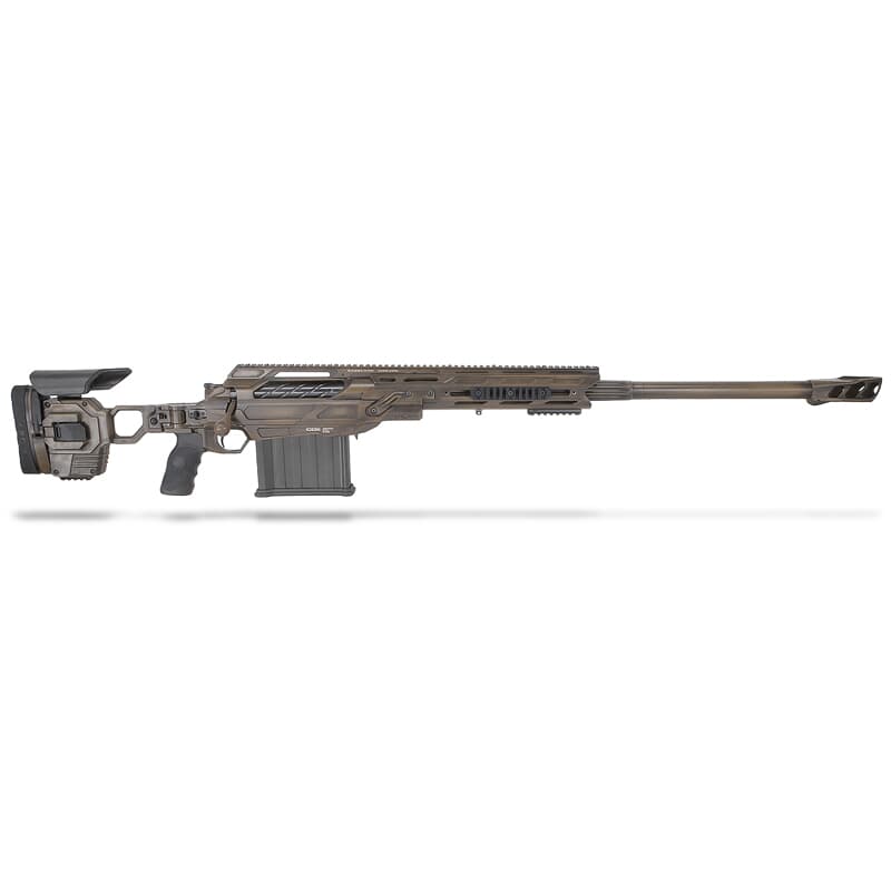 Cadex Defense Tremor .50 BMG 29&quot; 1:15&quot; Bbl 1-14 TPI Battle Worn Tan Rifle w/Round Bolt Knob &amp; MX1 Muzzle Brake CDX50-DUAL-50-29-BR40-D2J5N-BWT