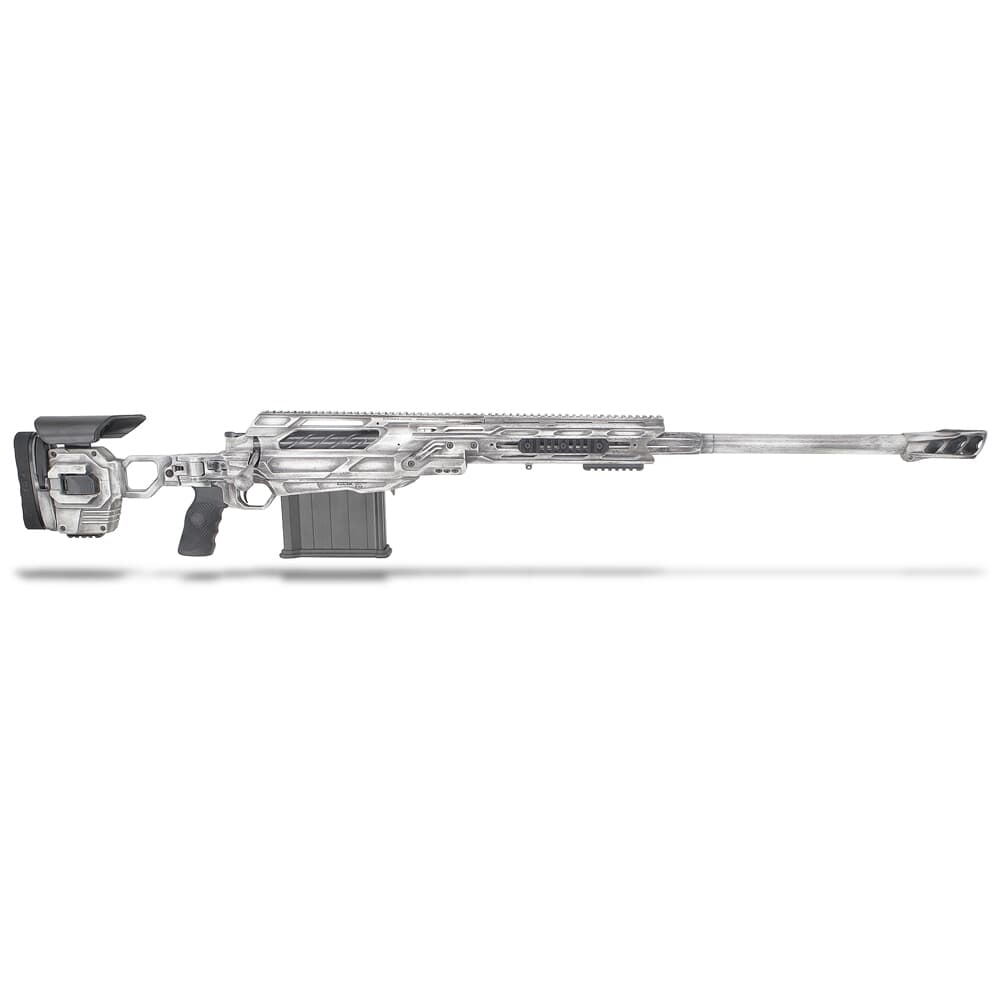 Cadex Defense Tremor .50 BMG 29&quot;  1:15&quot; Bbl 1-14 TPI Battle Worn White Rifle w/Round Bolt Knob &amp; MX1 Muzzle Brake CDX50-DUAL-50-29-BR40-D2J5N-BWW
