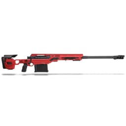 Cadex Defense Tremor .50 BMG 29" 1:15" Bbl 1-14 TPI Hybrid USMC Red/Black Rifle w/Crosshatch Bolt Knob & MX1 Muzzle Brake CDX50-DUAL-50-29-BR40-A2J5N-