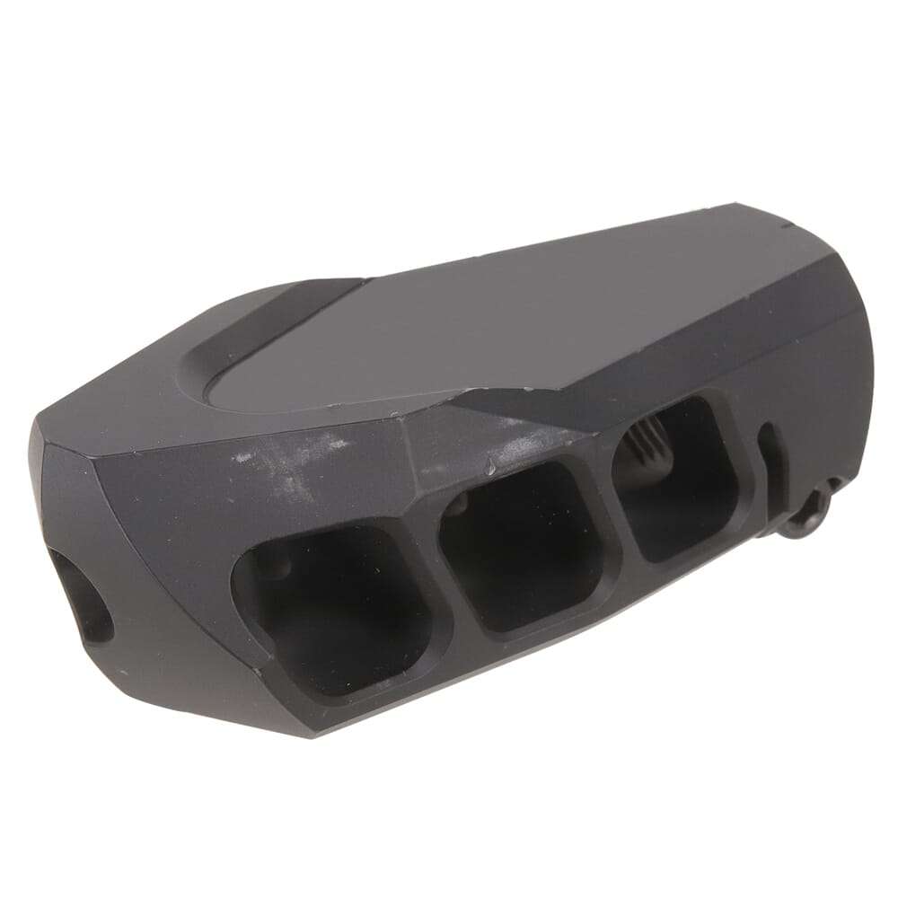 Cadex USED MX1 3/4-20 Threads Black Muzzle Brake 3850-022 Excellent Condition, Minor Scratches in Paint UA2412