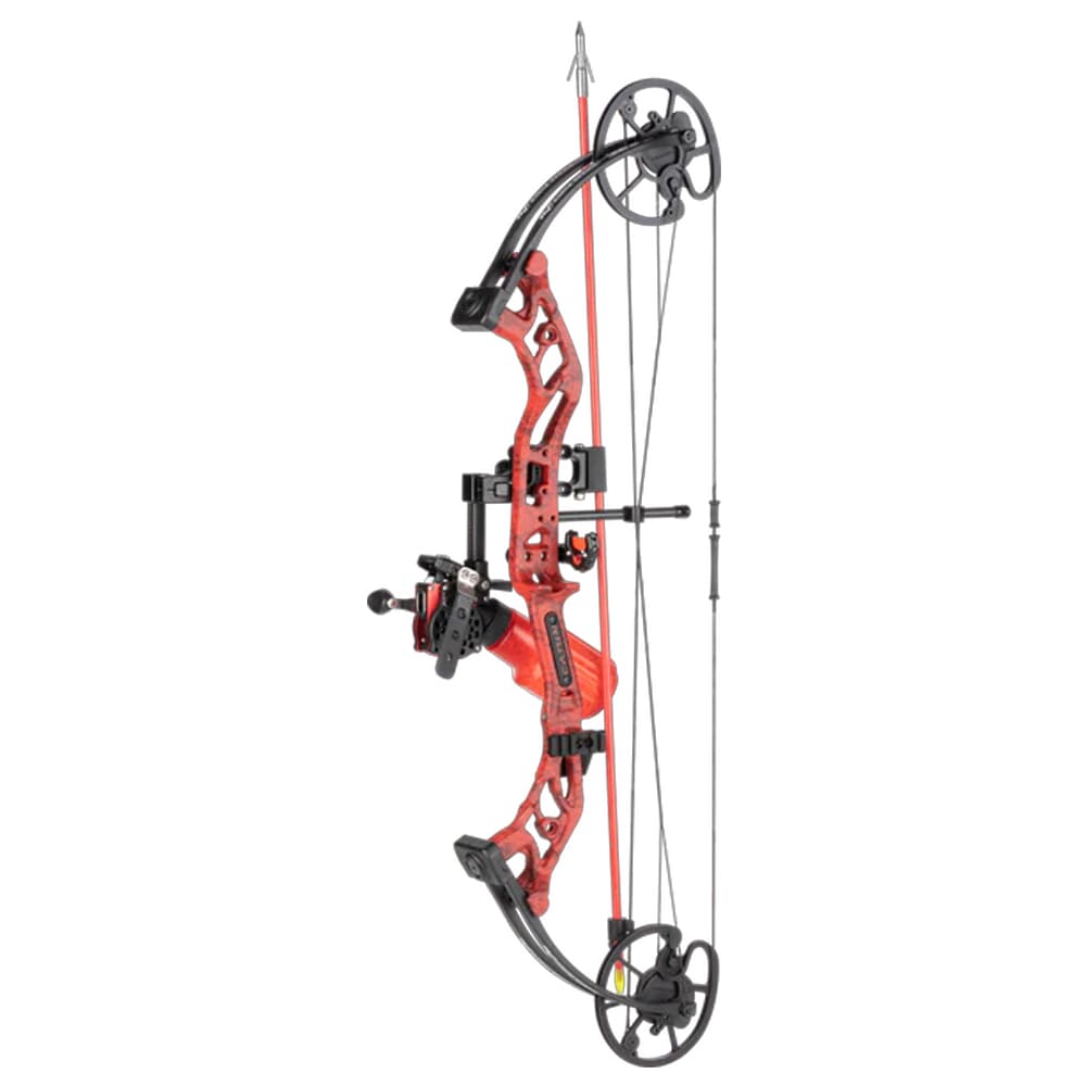 Cajun Sucker Punch Pro LH50 Red Bowfishing Bow Kit A22CB21005L