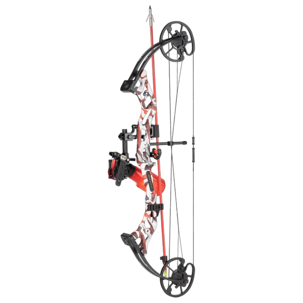 Cajun Sucker Punch Pro Patriot RH50 Red White &amp; Blue Bowfishing Bow Kit A22CB22006R