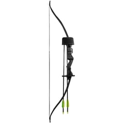 Centerpoint Sentinel Pre-teen Recurve Bow w/(2) 26" Arrows, Adjustable Pin Sight, Arm Guard, Finger Tab & Quiver ABY215