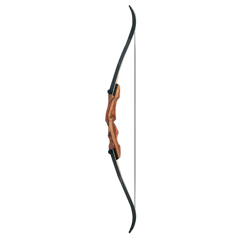Centerpoint Aspen Takedown Recurve Bow Traditional Hard Maple Design &amp; Fiberglass Limbs w/Bow Stringer, Finger Tab, Nock Set &amp; Arrow Rest AVRA45KT