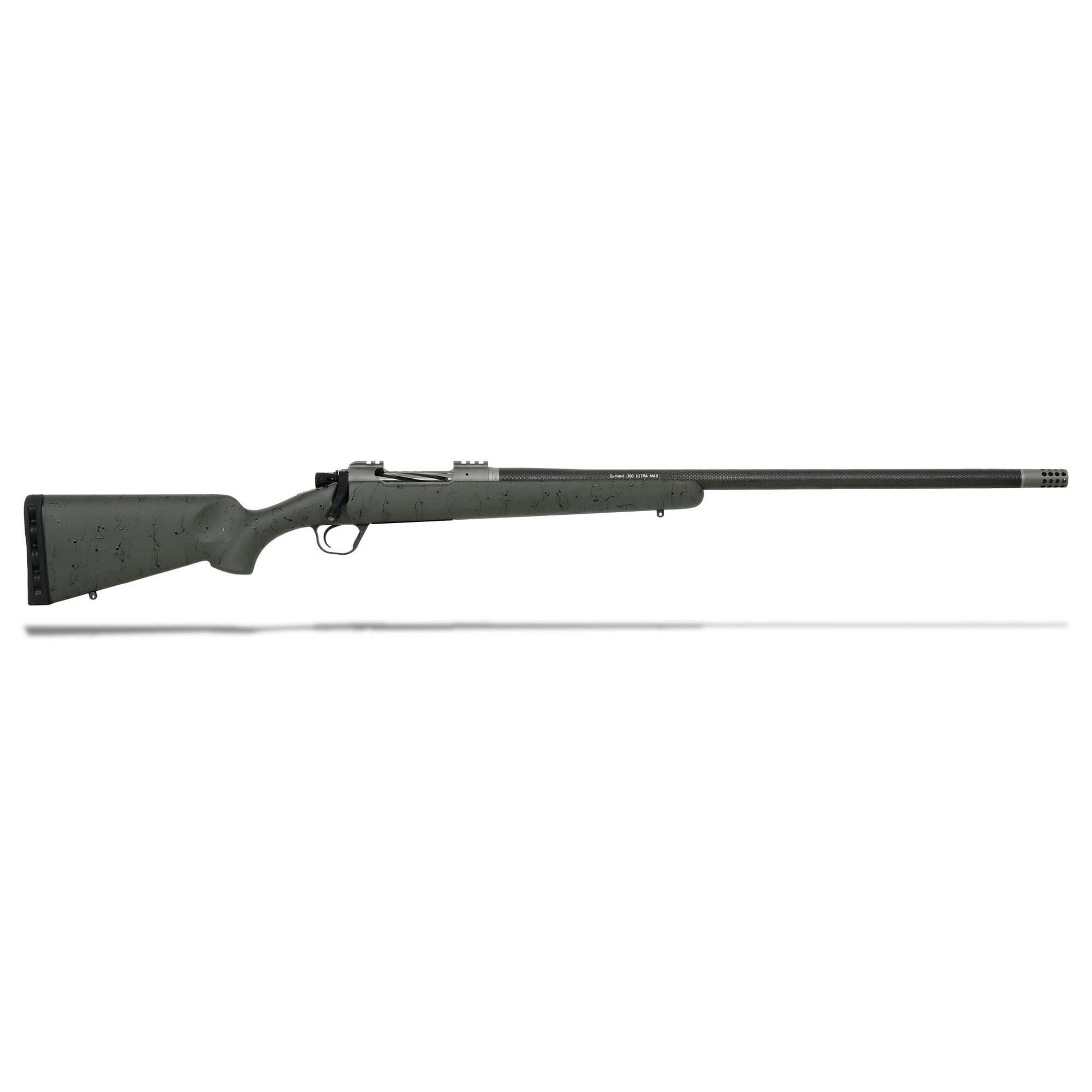 Christensen Arms Summit Ti 28 Nosler 26" Green W/Black Webbing Rifle CA10268-815332