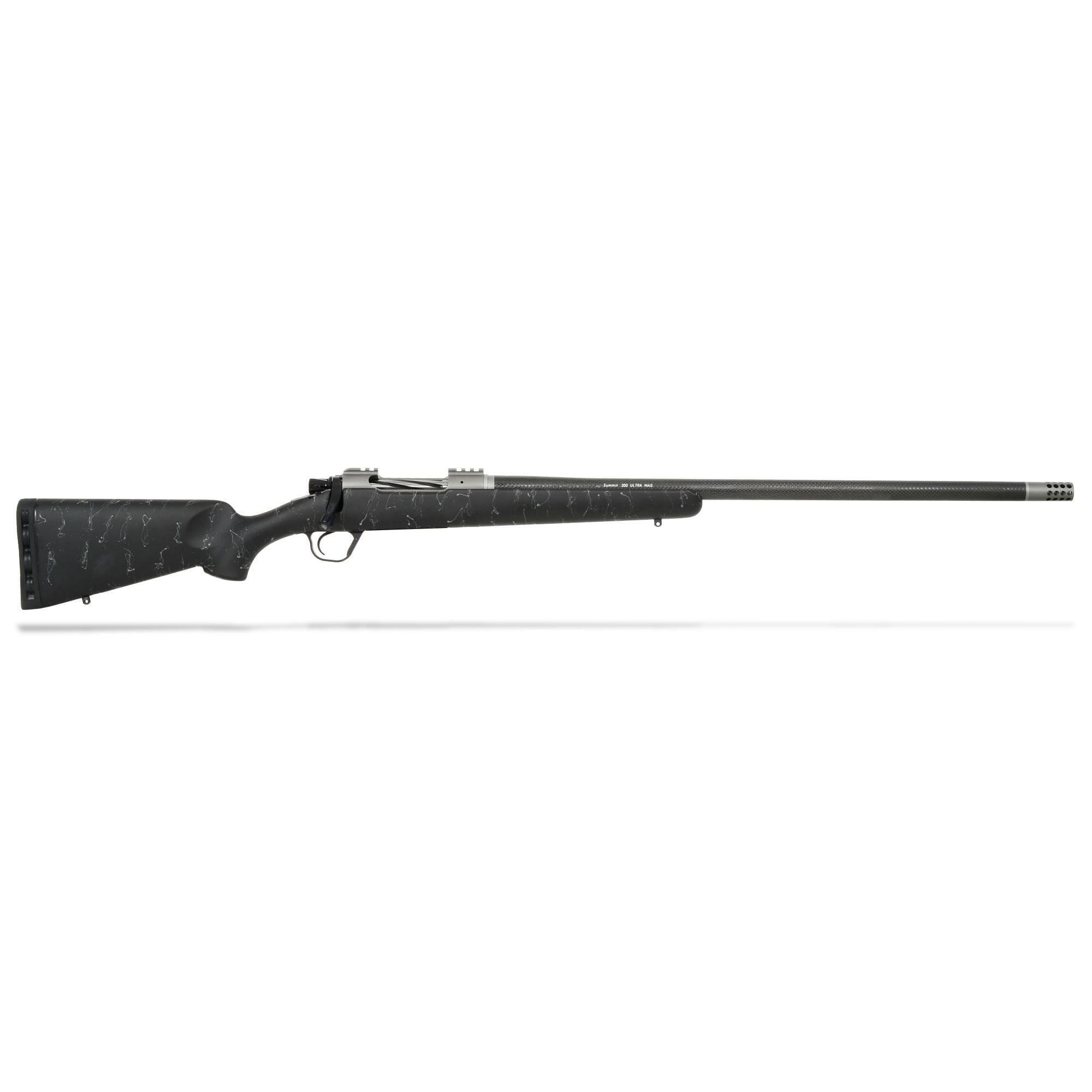Christensen Arms Summit Ti 28 Nosler 26" Black W/Gray Webbing Rifle CA10268-815331