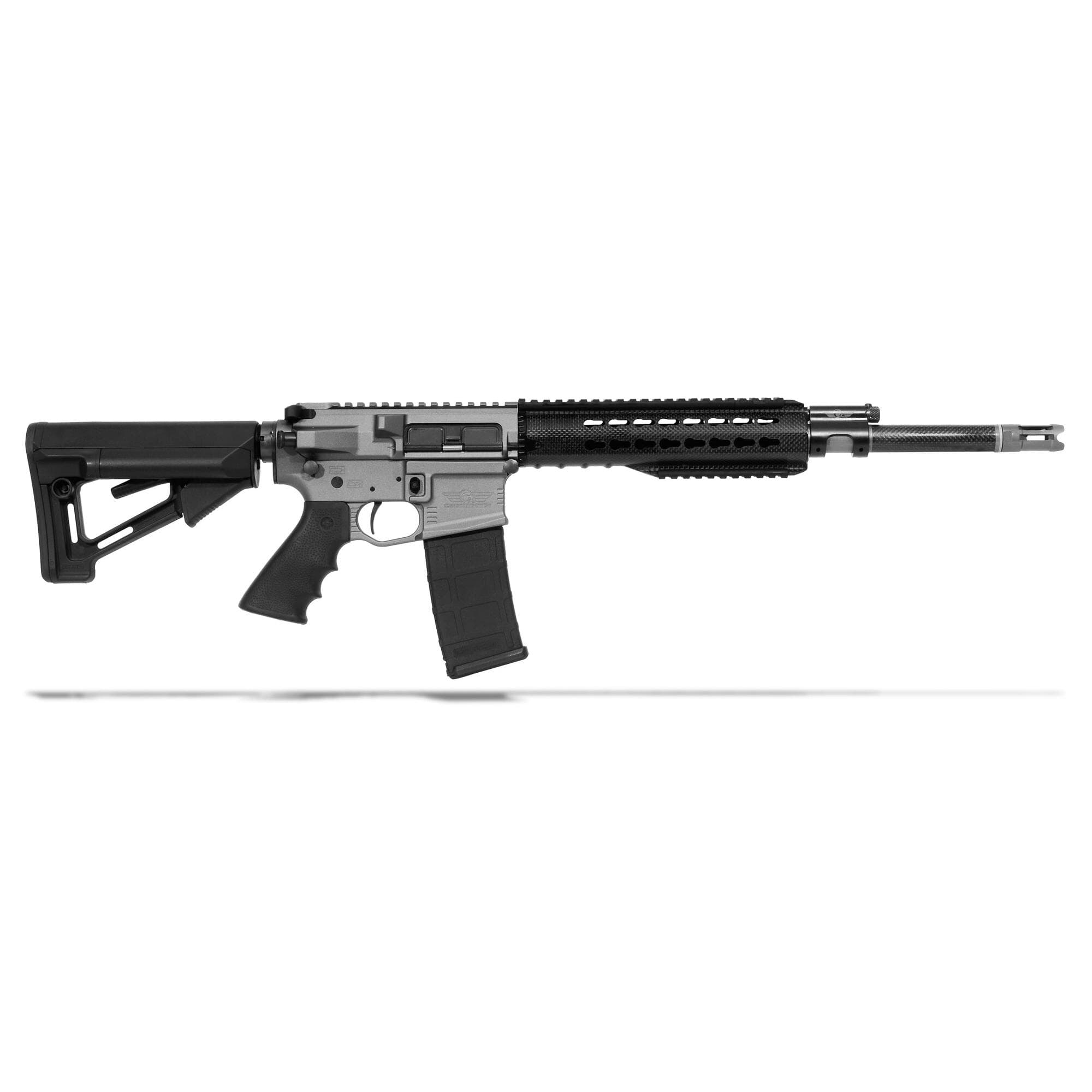 Christensen Arms Carbon Fiber-Wrapped 223 Wylde 16" 1/8, Mid Piston, Keymod Handguard, Tungsten , CTR Magpul Stock, Ti Flash Hider CA10153-1255254 CA10153-1255254