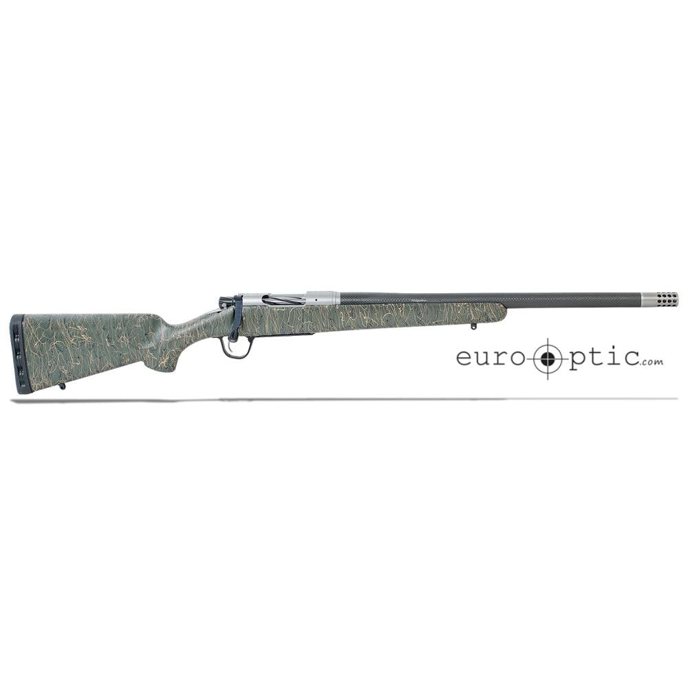 Christensen Arms Ridgeline 6.5 Creedmoor  20" 1:8 " Green W/Black & Tan Webbing Rifle 801-06041-01