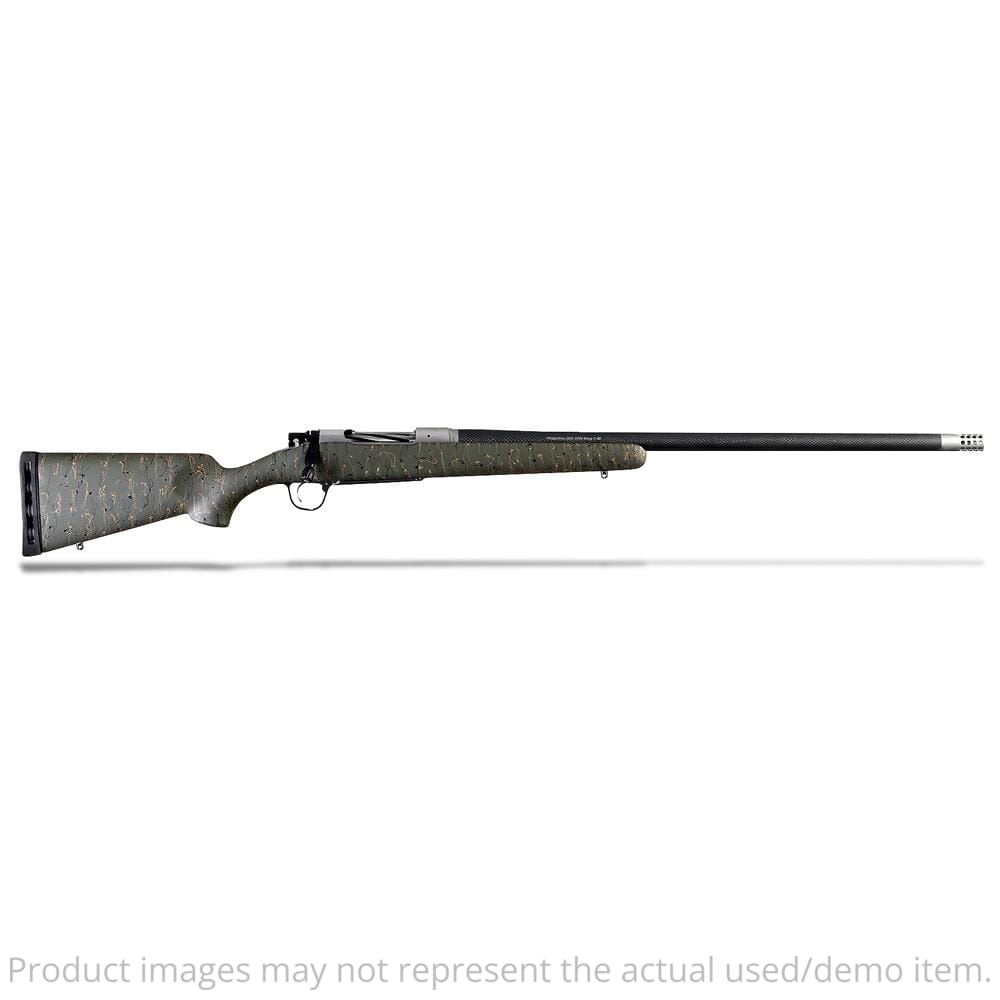 Christensen Arms Ridgeline 6.5 PRC 24" 1:8 Green W/Black & Tan Webbing Rifle 801-06015-00