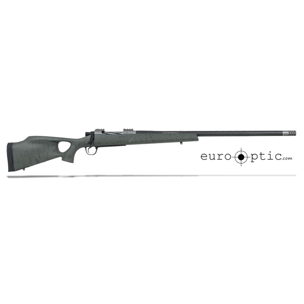Christensen Arms Summit Ti-TH .280 Ackly 26" Thumbhole Green W/Black Webbing Rifle CA10269-M15322