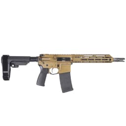 Christensen Arms CA MSP .223 Wylde 10.5" 1:7" M-LOK Burnt Bronze AR Carbine Pistol w/SBA3 Brace 801-11009-01