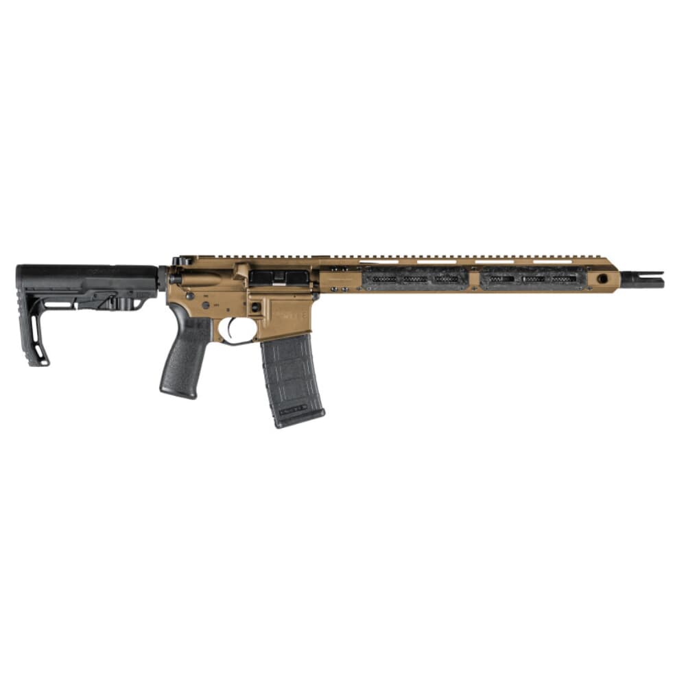 Christensen Arms CA5five6 FFT CA-Compliant .223 Wylde 16&quot; 1:8&quot; Bbl Burnt Bronze Cerakote Rifle w/M-LOK Handguard 801-09035-01