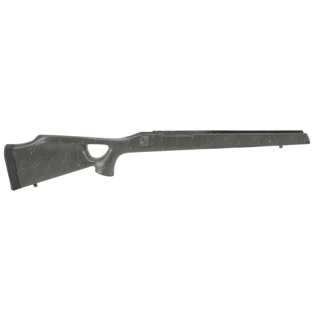 Christensen Arms Aerograde Carbon Fiber LA Green w/Tan Thumbhole Stock 810-00002-06