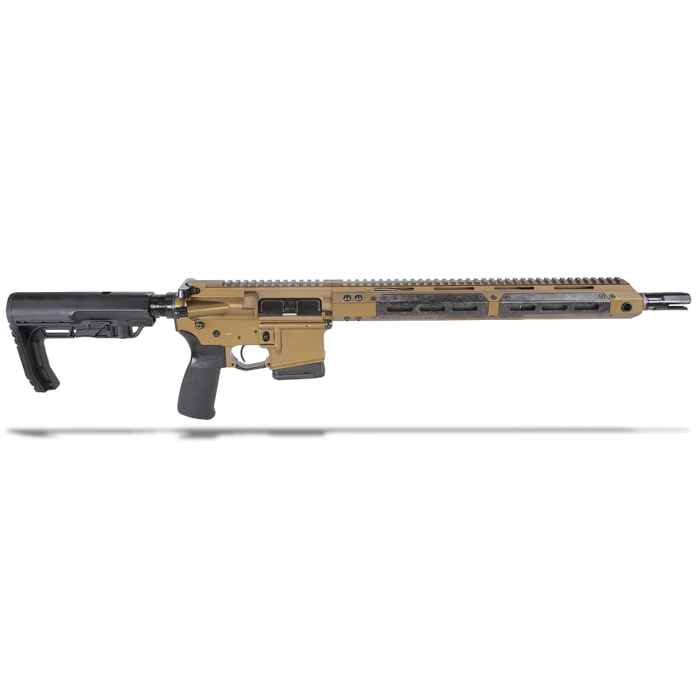 Christensen Arms CA5five6 .223 Wylde 16" 1:8" Carbon Fiber Bbl M-LOK CA Compliant Burnt Bronze Rifle 801-09005-01